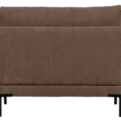 Couple loveseat element chocolade bruin