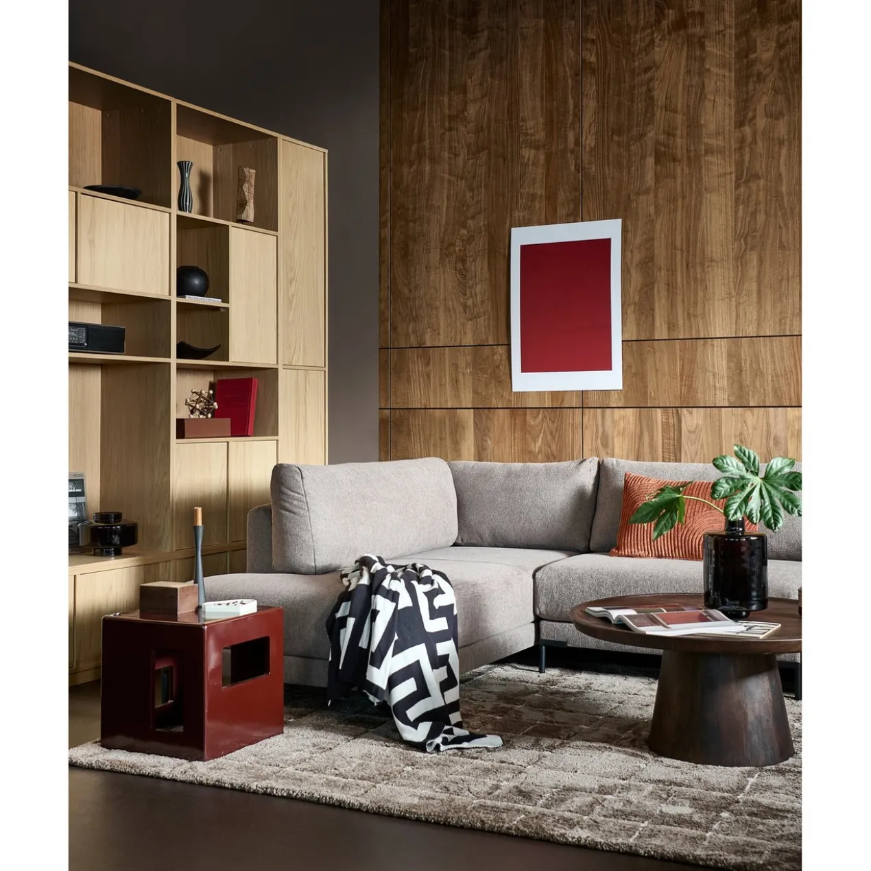 Couple loveseat element lichtgrijs