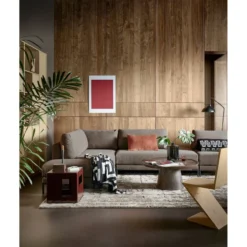 Couple loveseat element taupe