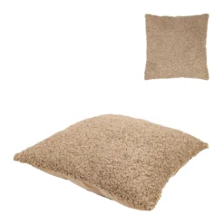 Cozy kussen (2 stuks) bruin