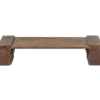 Cuno salontafel laag mangohout donkerbruin