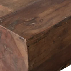 Cuno salontafel laag mangohout donkerbruin