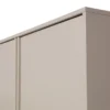 Daily closet double 110x100 cm grenen dakargrau [fsc]