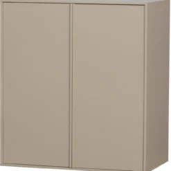 Daily closet double 110x100 cm grenen dakargrau [fsc]