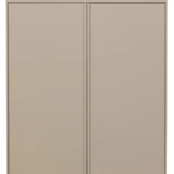 Daily closet double 110x100 cm grenen dakargrau [fsc]