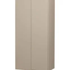 Daily closet double 200x100 cm grenen dakargrau [fsc]