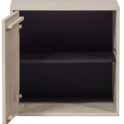 Daily closet single 50x50 cm grenen dakargrau [fsc]