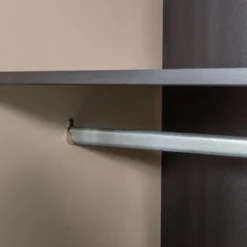 Daily closet single 200x50 cm grenen dakargrau [fsc]