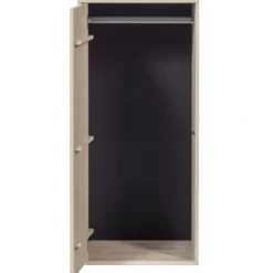 Daily closet single 110x50 cm grenen dakargrau [fsc]