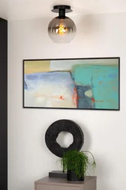 DAJANA PLAFONDLAMP 1-LICHTS GOUD