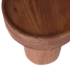 Dara bijzettafel mangohout bruin
