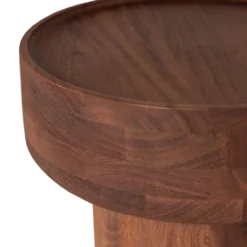 Dara bijzettafel mangohout bruin