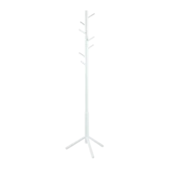 Dean houten staande kapstok - 176 cm hoog Wit