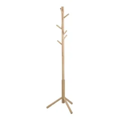 Dean houten staande kapstok - 176 cm hoog Naturel