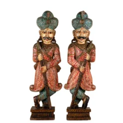 Decoatie Paleiswachters Satyajit - set van 2