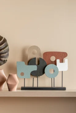 Decoratief object Abstract Art Large - Multicolor Decoratief object Abstract Art - Multicolor