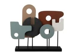 Decoratief object Abstract Art Large - Multicolor Decoratief object Abstract Art - Multicolor