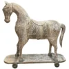 Decoratie houten paard groot
