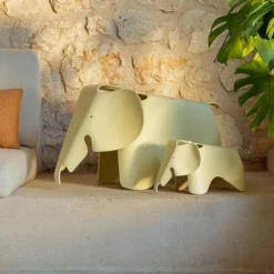 Decoratie object Elephant small RE canary