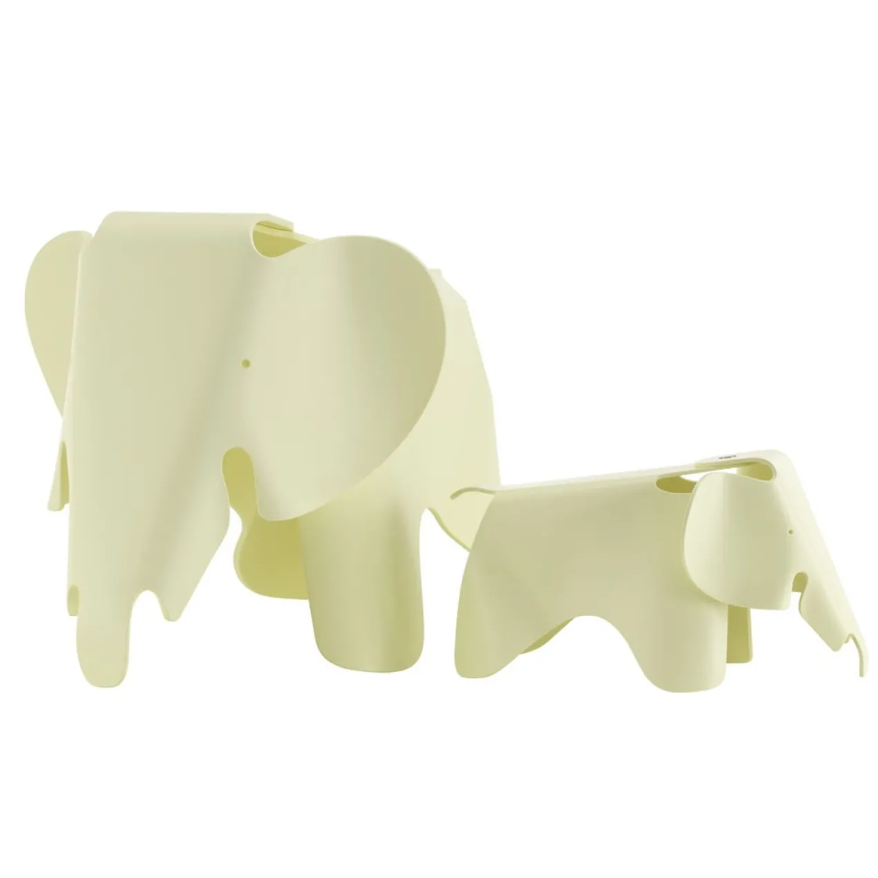 Decoratie object Elephant small RE canary