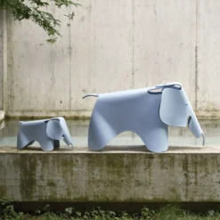 Decoratie object Elephant small RE sky blue