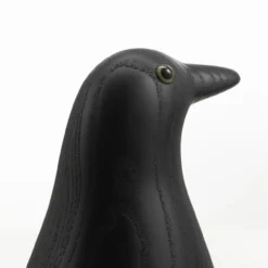 Decoratie object House Bird black ash