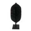Decoratie object veer Lorena zwart