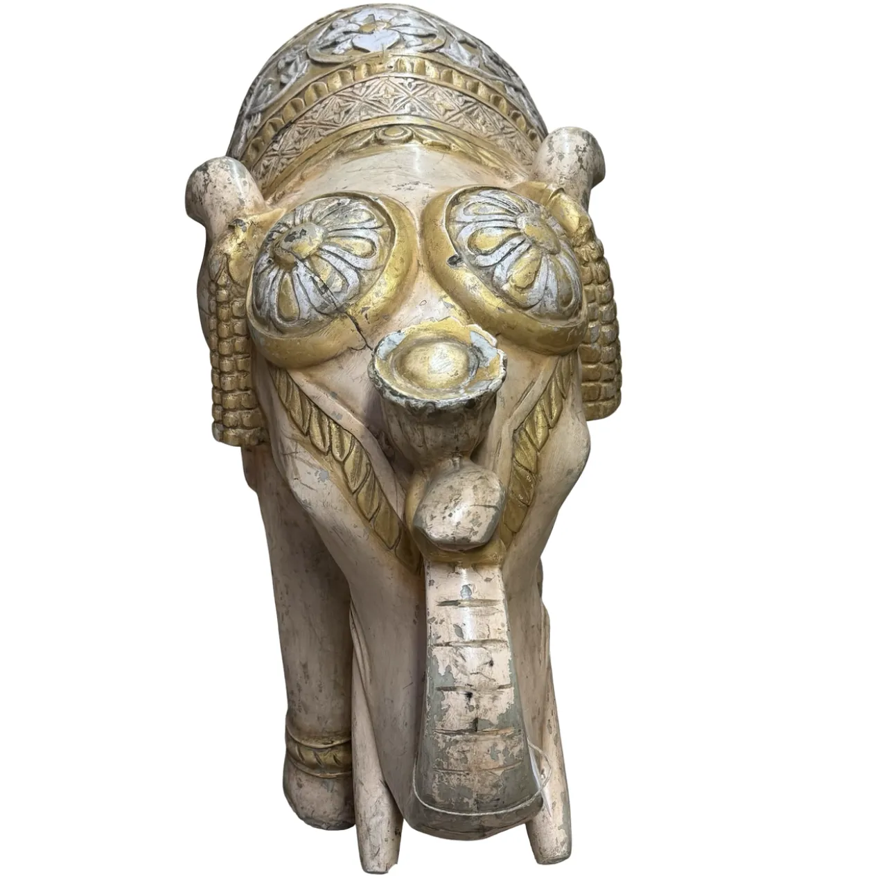 Decoratieve olifant van fiber uniek India