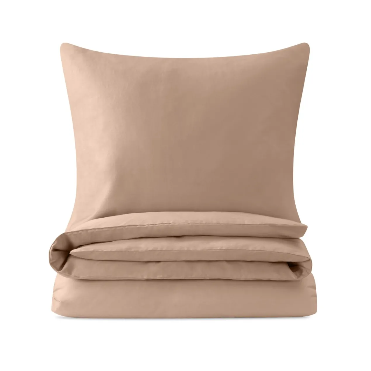 Dekbedovertrek Cotton Satin 140x220 cm misty rose
