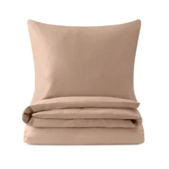 Dekbedovertrek Cotton Satin 200x220 cm misty rose