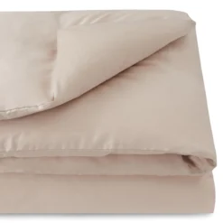 Dekbedovertrek Cotton Satin 240x220 cm almond