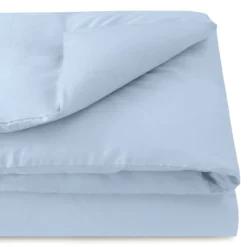 Dekbedovertrek Cotton Satin 240x220 cm ice blue