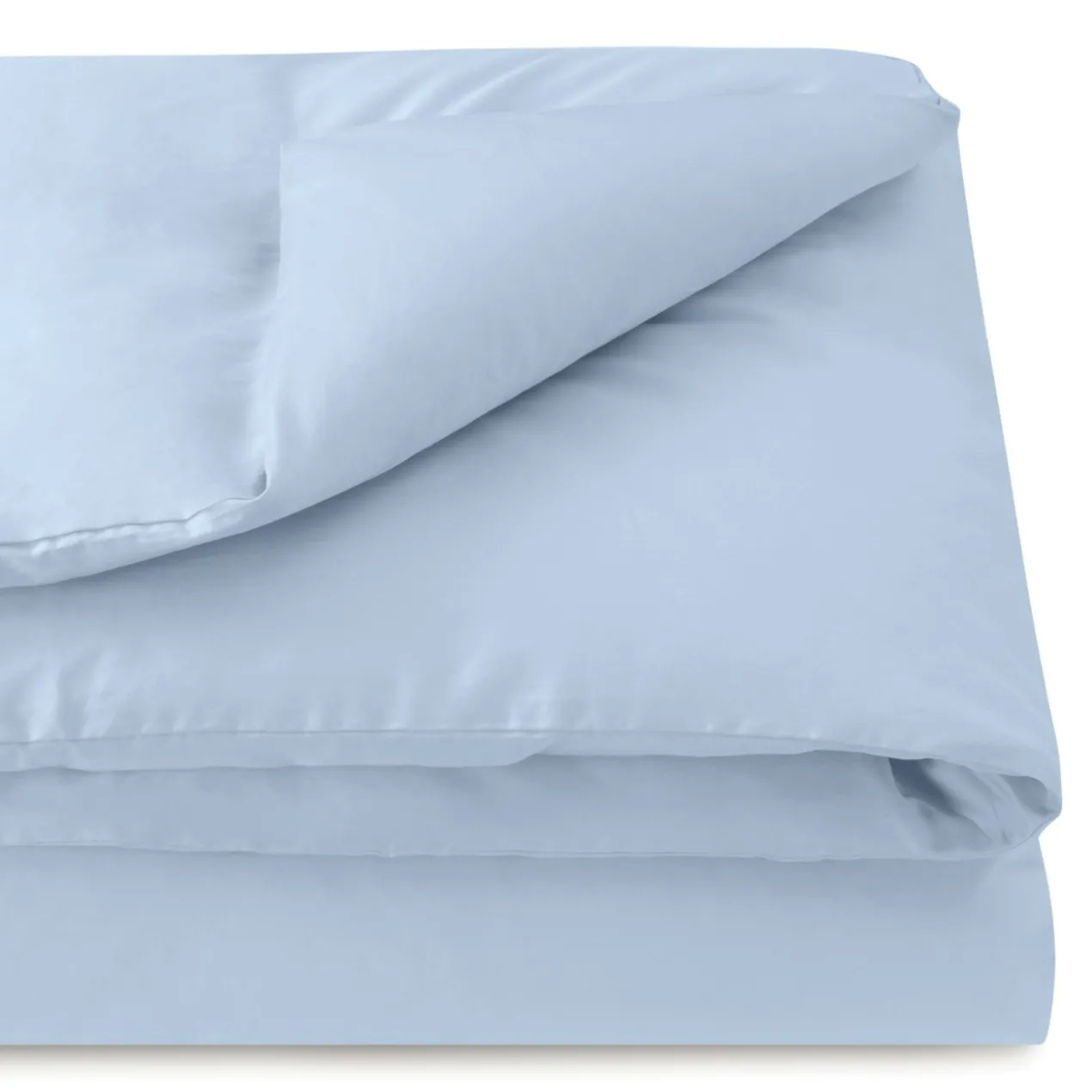 Dekbedovertrek Cotton Satin 240x220 cm ice blue