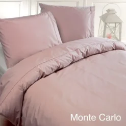 Dekbedovertrek Monte Carlo roze eenpersoons