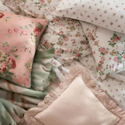 Dekbedovertrek Mountney Garden Antique Pink 220x230 cm
