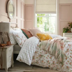 Dekbedovertrek Mountney Garden Antique Pink 220x230 cm