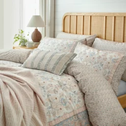 Dekbedovertrek Semington dusty pink 200x200 cm