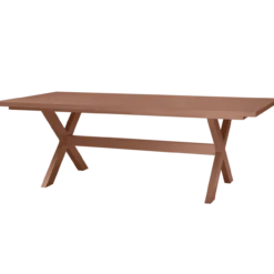 Delta picknick tuintafel aluminium terra 220x100 cm