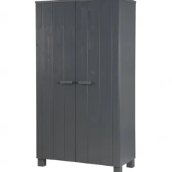 Dennis kast grenen geborsteld steel grey [fsc]