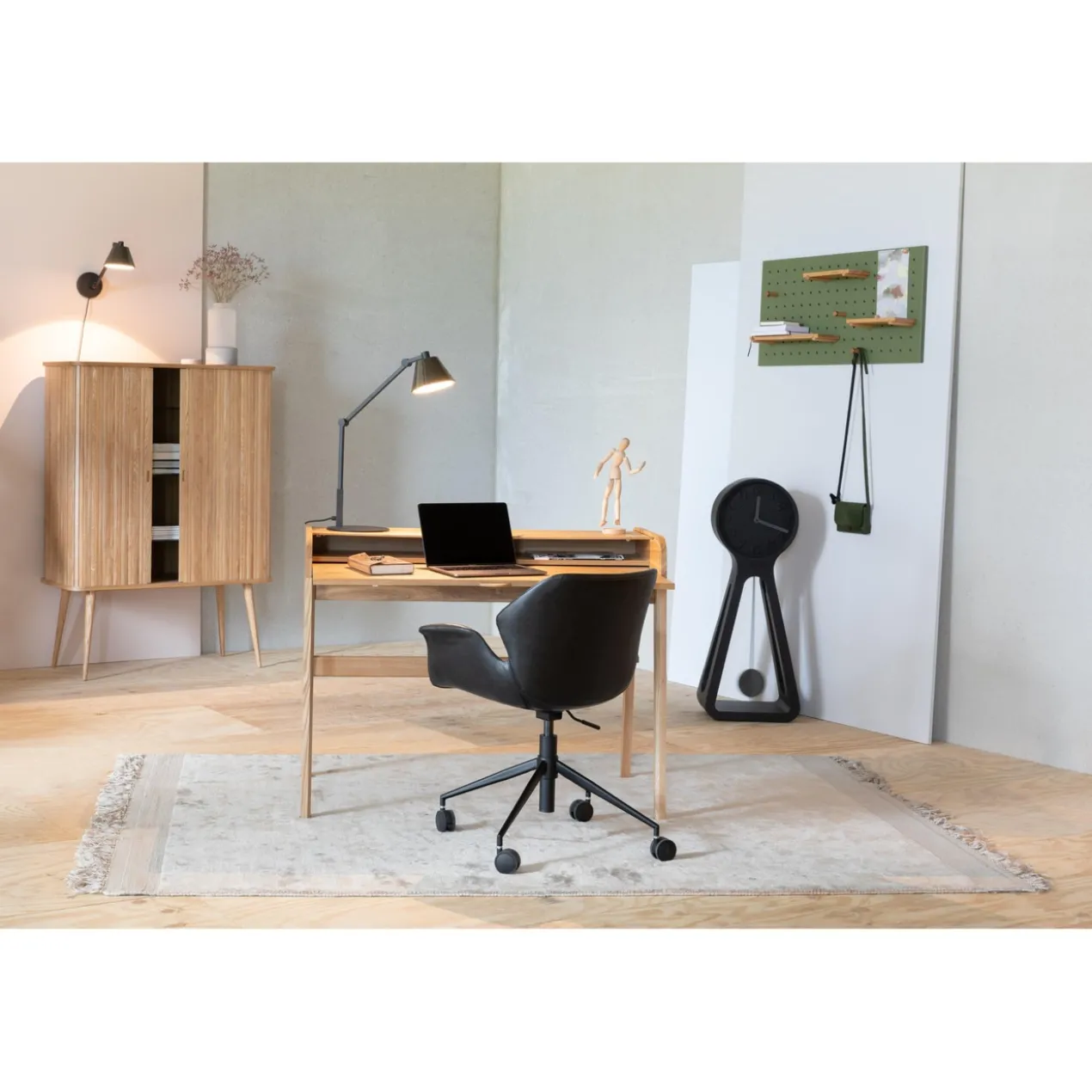 Desk table barbier natural