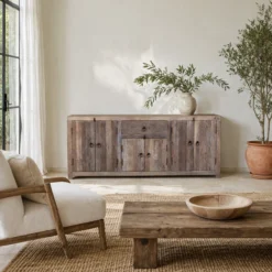 Devina - Rustiek Dressoir van Gerecycled Hout
