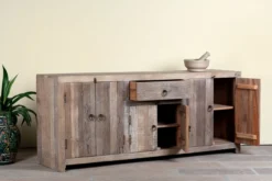 Devina - Rustiek Dressoir van Gerecycled Hout
