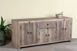 Devina - Rustiek Dressoir van Gerecycled Hout