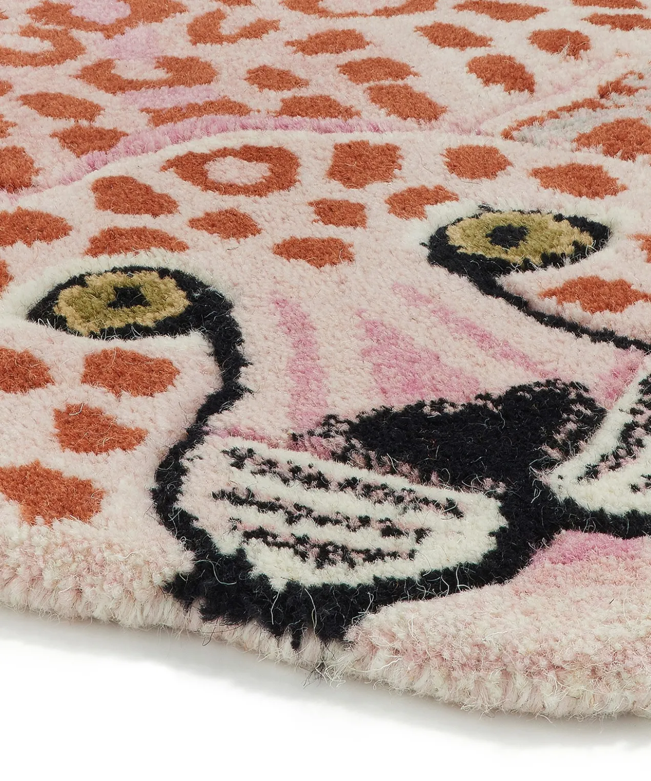 DG Pinky Leopard Rug Large