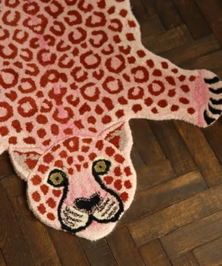 DG Pinky Leopard Rug Large