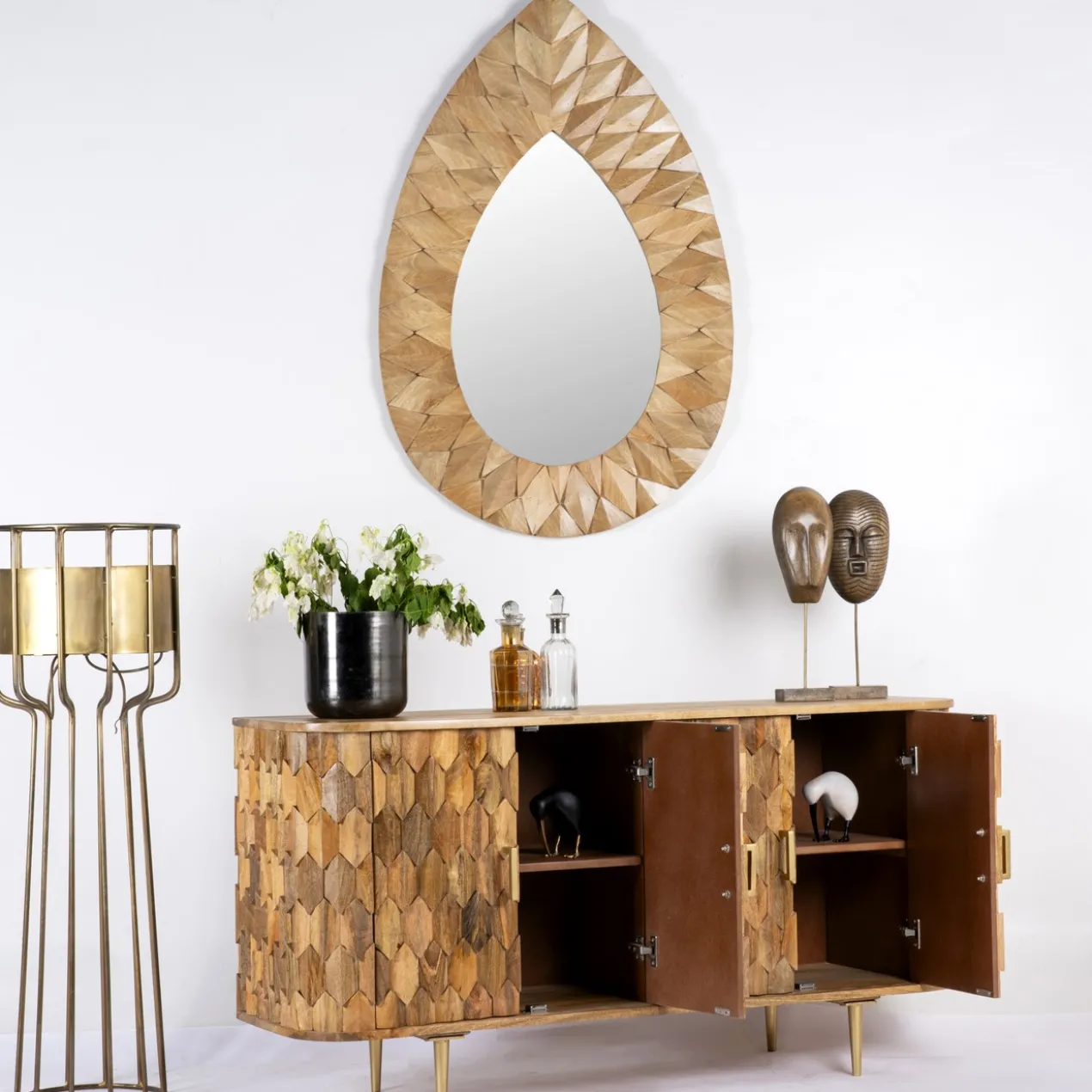 Dheera- Mango Hout Dressoir
