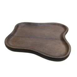 Dienblad Breckenridge S Ø35 cm walnut