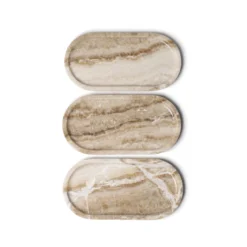 Dienblad Marmer Sandal Onyx ovaal 30x15cm