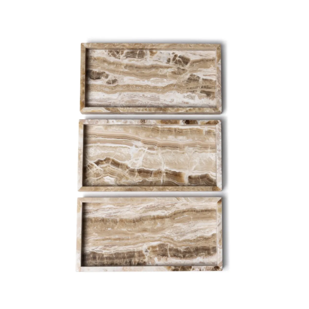 Dienblad Marmer Sandal Onyx 30x15cm