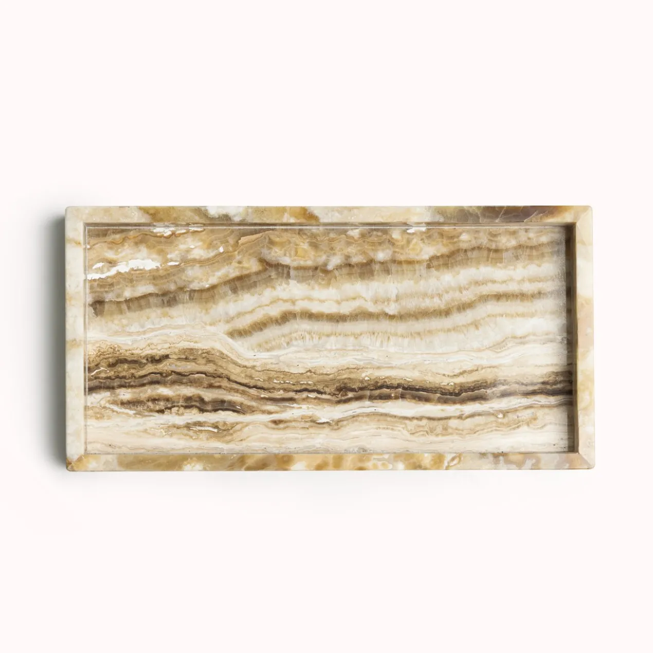 Dienblad Marmer Sandal Onyx 30x15cm